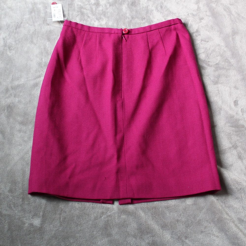 Gantos Raspberry Pencil Skirt - Picture 2 of 3